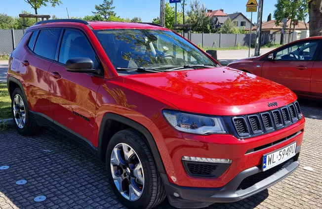 Jeep Compass cena 82900 przebieg: 65000, rok produkcji 2018 z Krzanowice małe 22